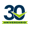 logotipo aniversario 30 transportes mana